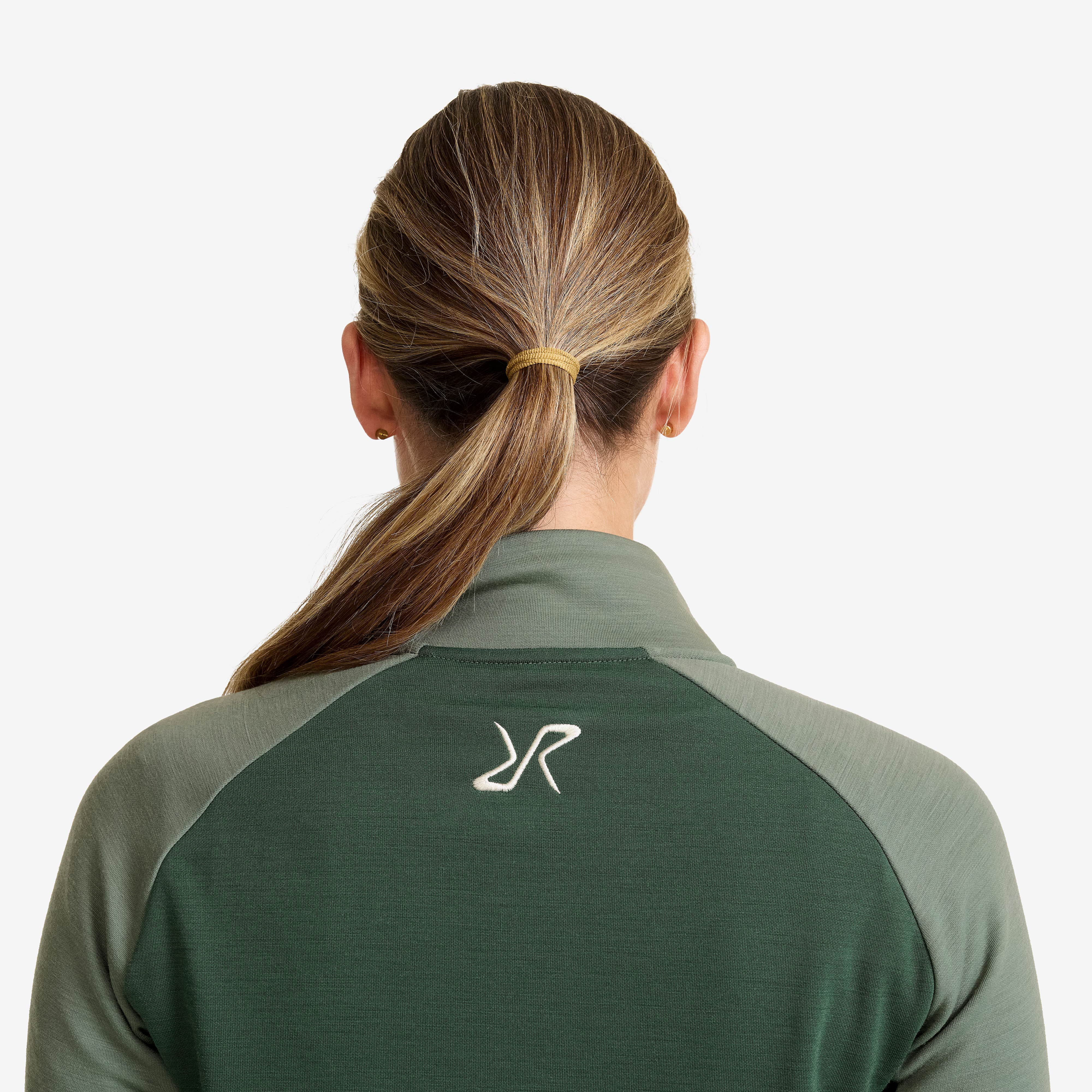 Hill Fleece Dame Dusty Green