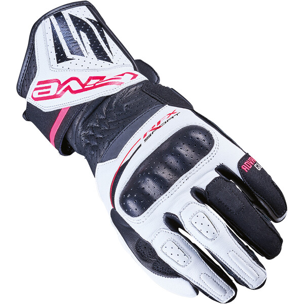 Five - Gants femme RFX Sport Woman Blanc / Noir / Rose