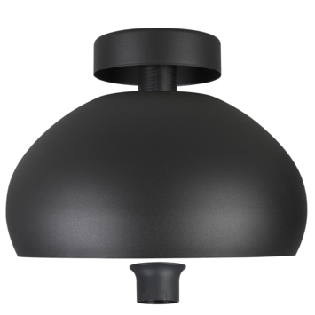 Eglo plafondlamp Mogano Ø 28 cm zwart-koper
