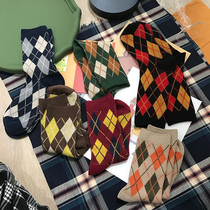 Romilan - Argyle Sokken / Set
