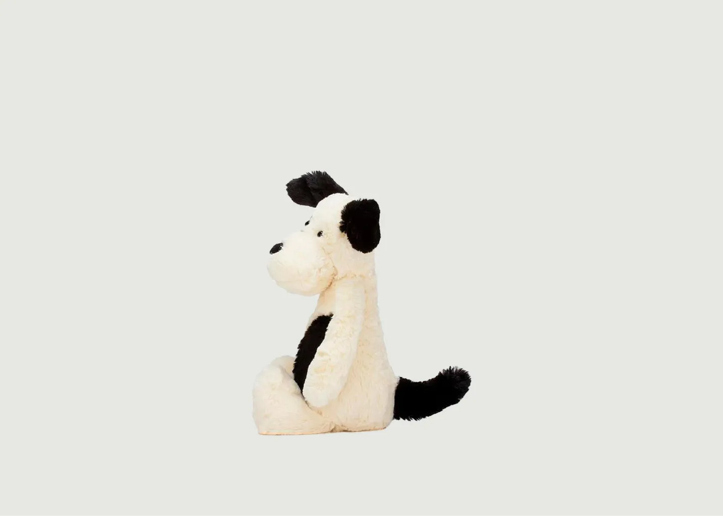 Peluche Bashful Black & Cream Puppy Original (Medium) Jellycat