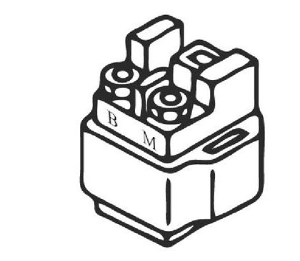 Démarreur Tecnium Relais de démarreur 12V / 150A