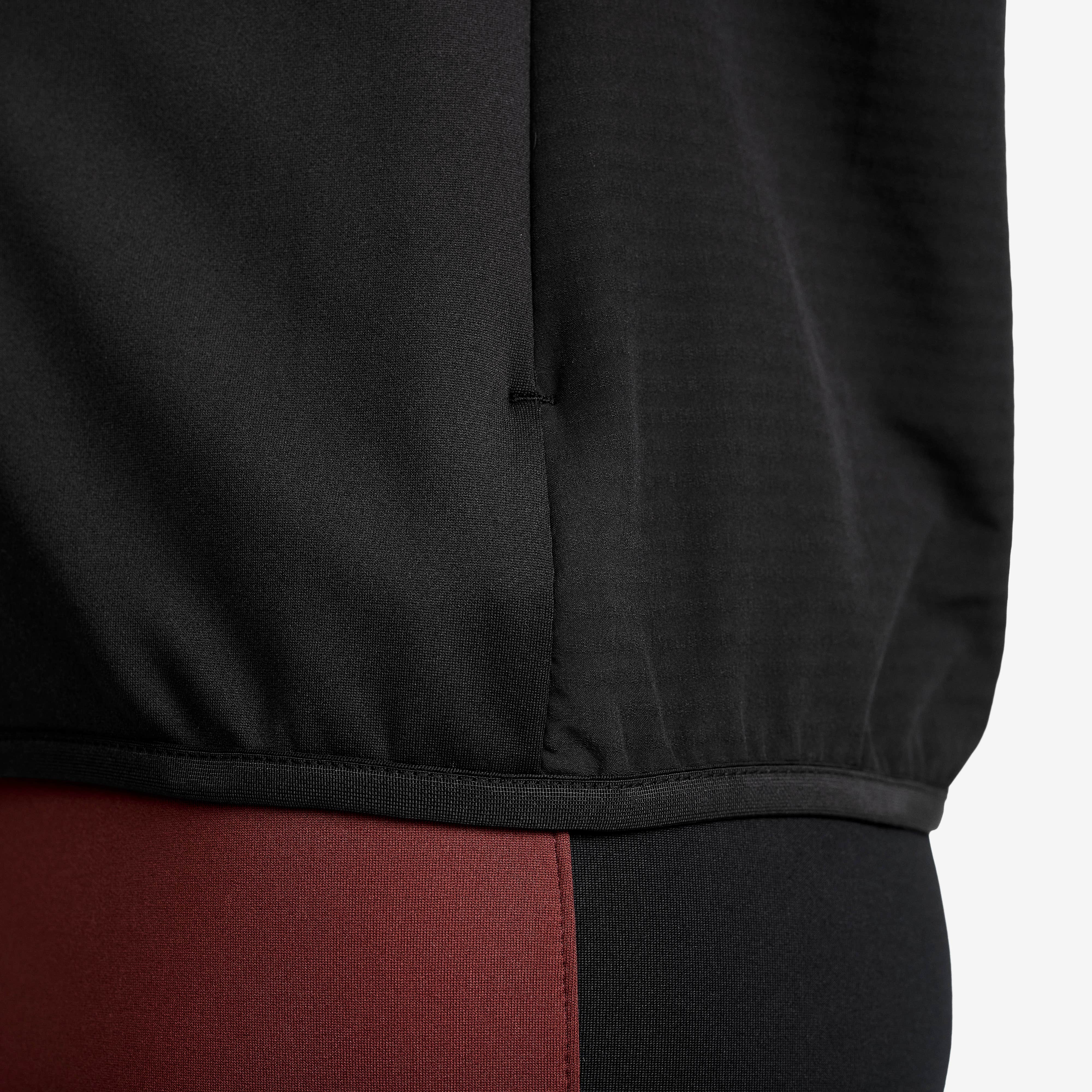 Pace Hooded Wind Jacket Dame Black