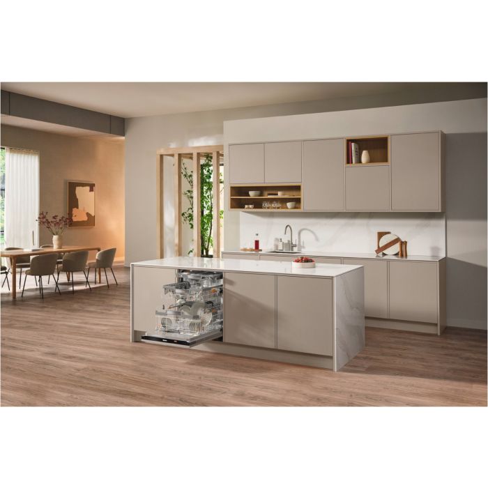 Miele Vollintegrierbarer Geschirrspüler G 7980 SCVi k2o AutoDos Obsidianschwarz