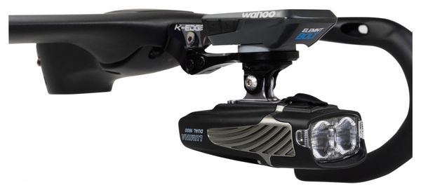 Support Guidon Déporté K-Edge Wahoo pour Cockpit Trek Madone/Emonda Noir
