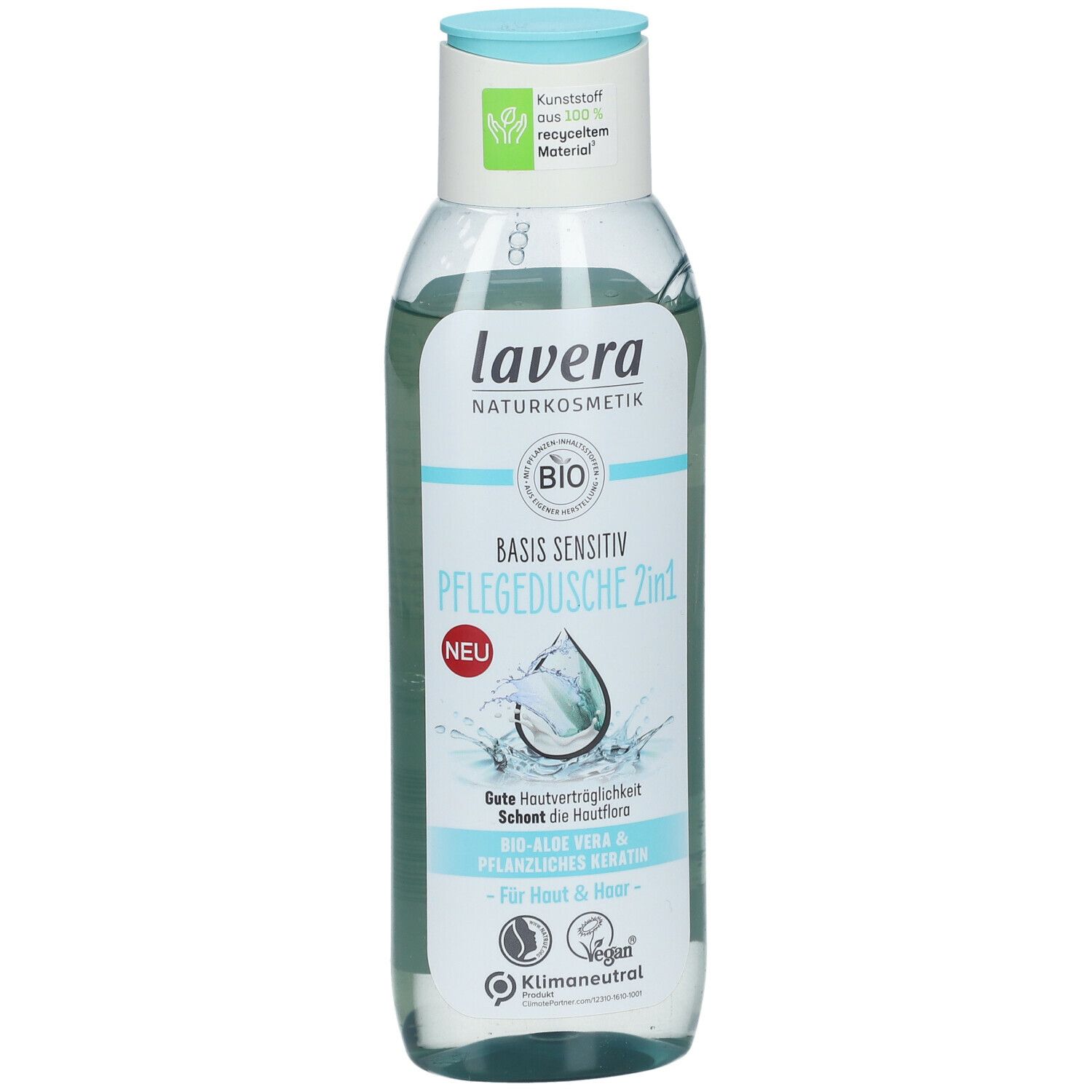 lavera basis sensitiv Pflegedusche 2in1