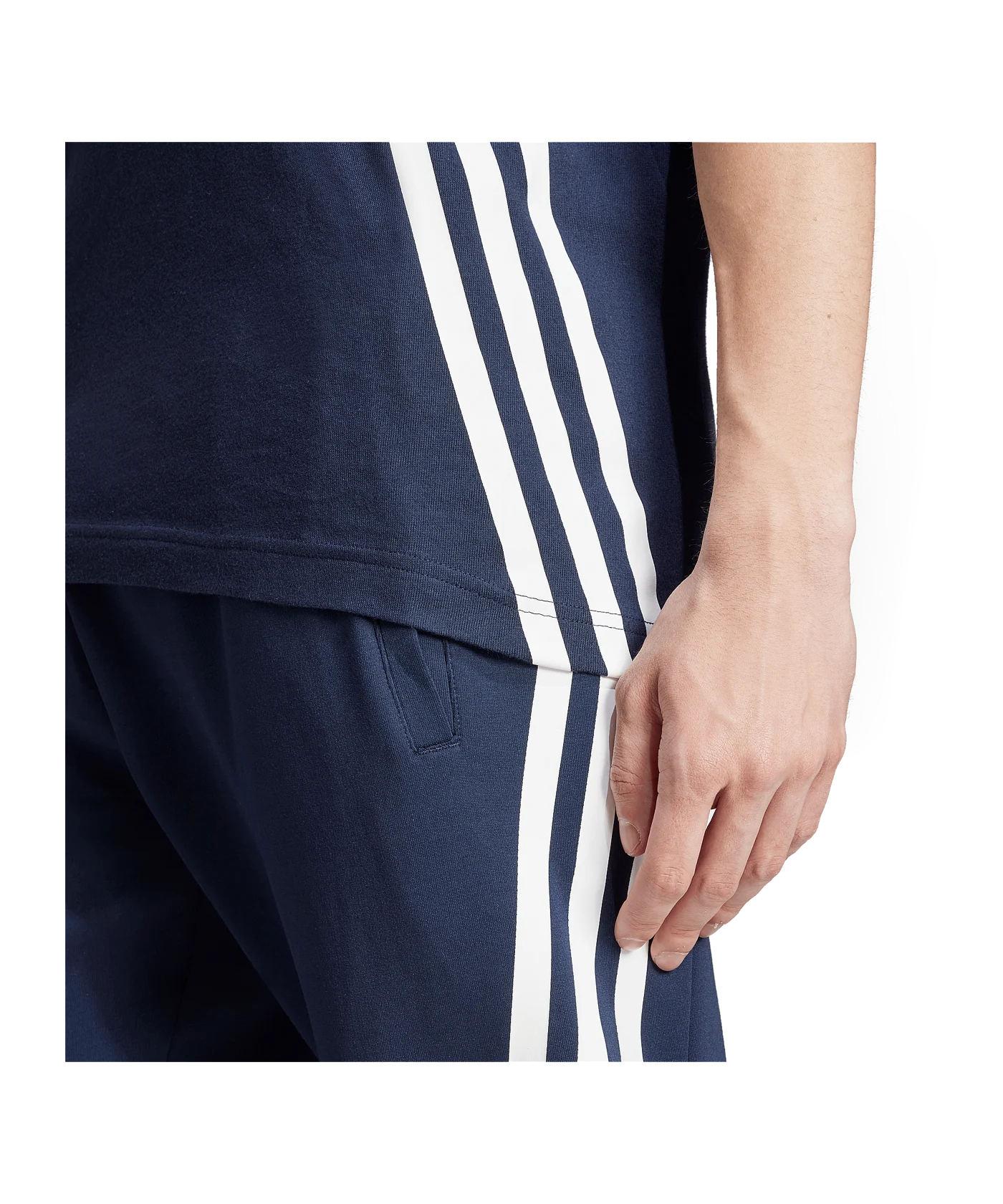 adidas 3S REG T-Shirt Blau