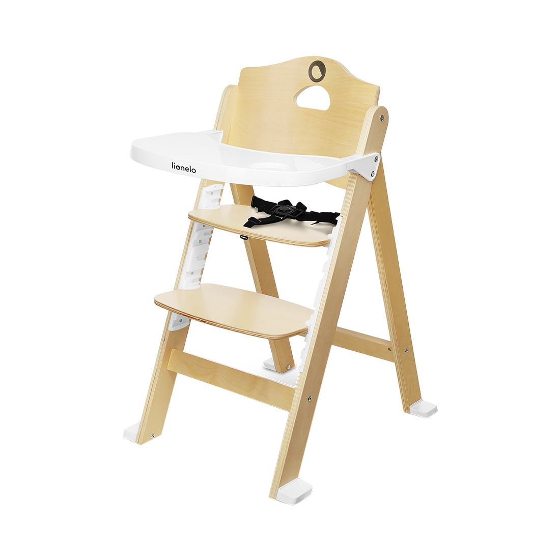 Lionelo Stuhl Floris 3in1 White Natural