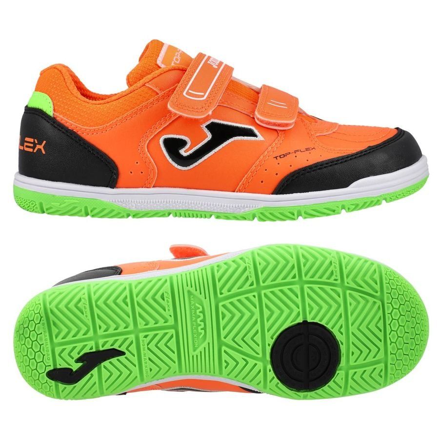 Joma Top Flex Velcro IN - Orange Enfant