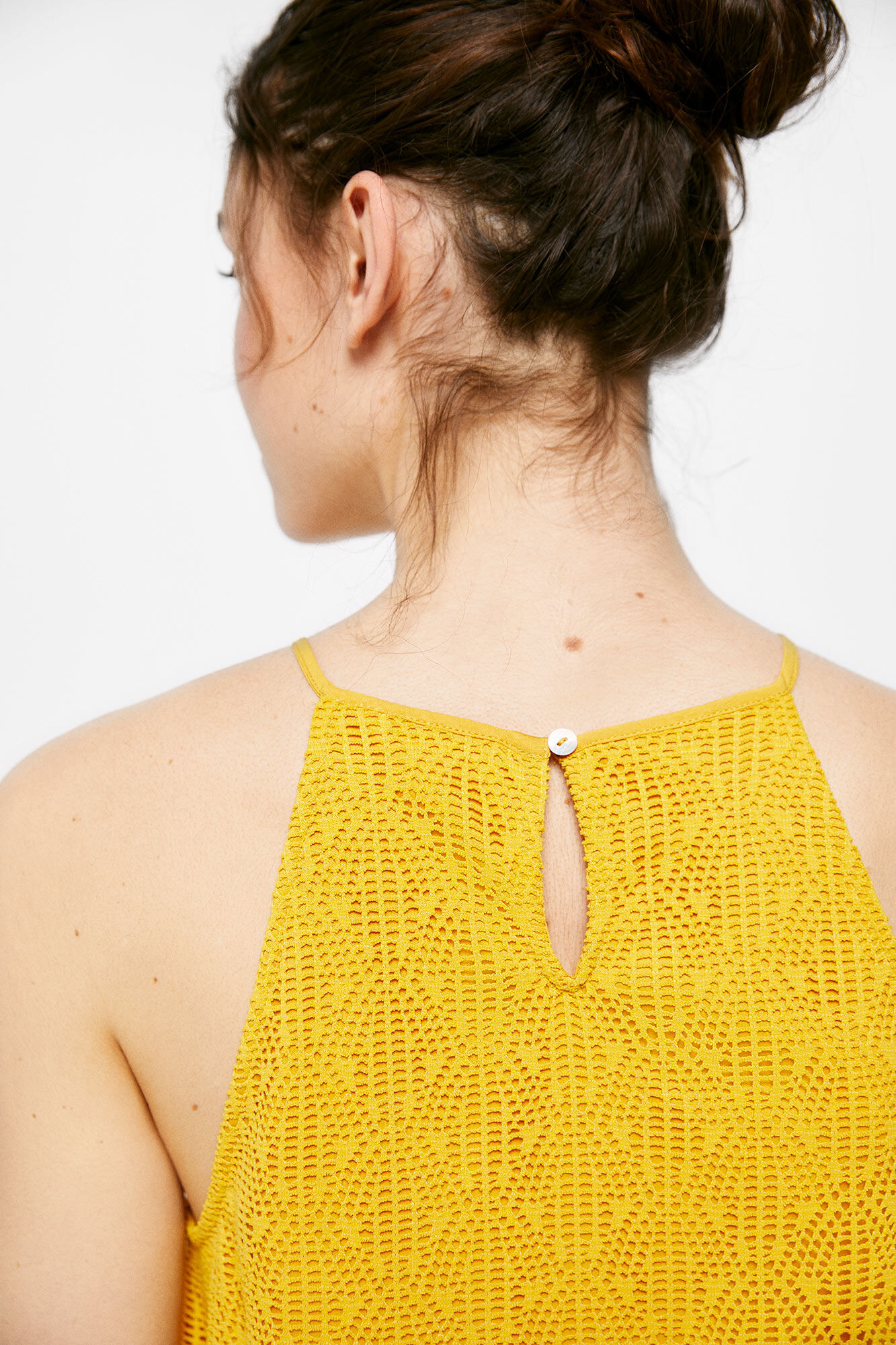 Camiseta Crochet Peak - Estampa Amarela