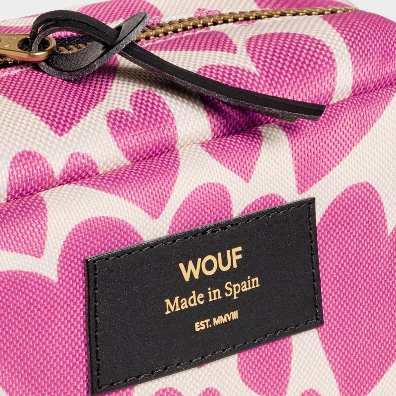 Trousse de toilette 21 cm Pink love