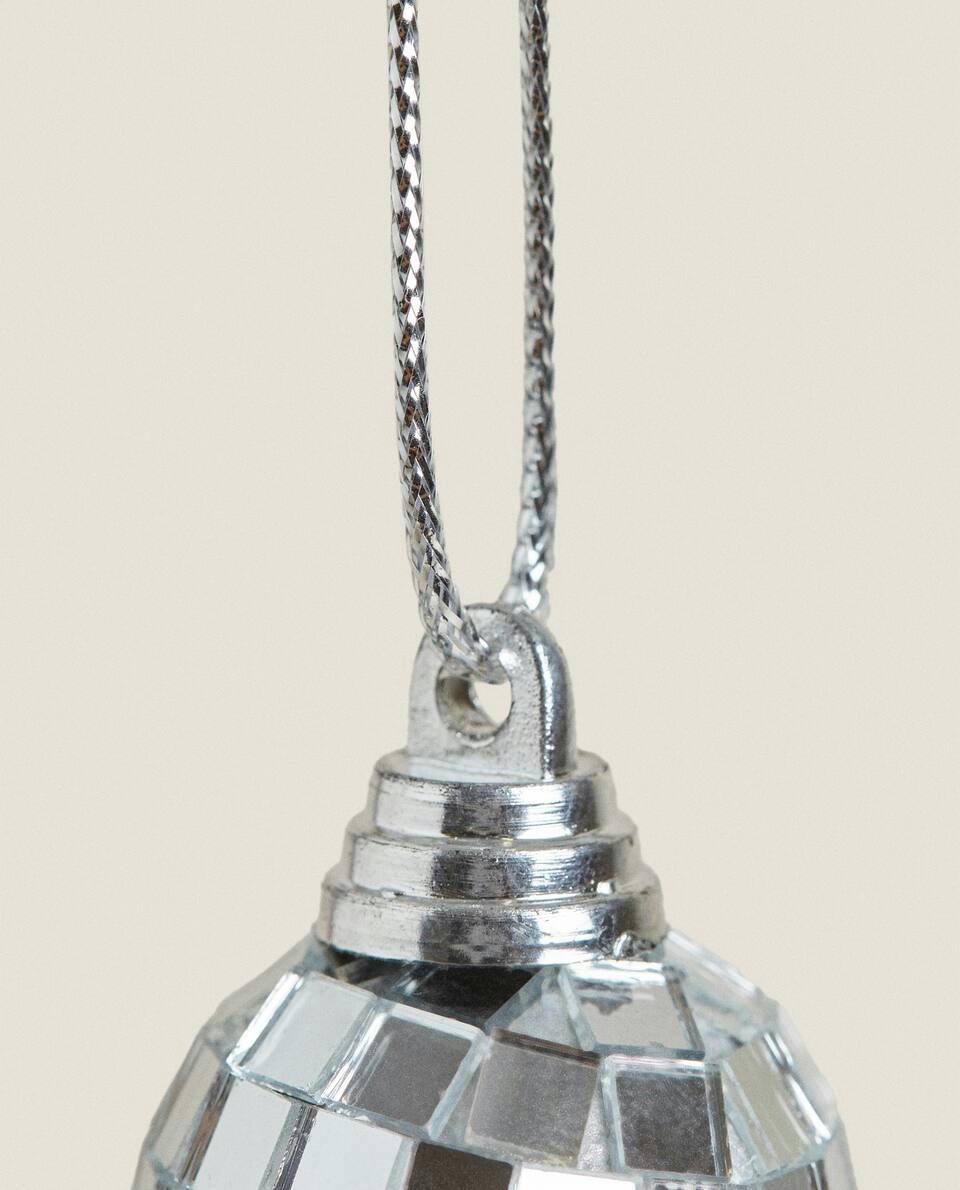 PACOTE DE DECORAÇÕES DE BOLAS DE DISCO DE NATAL (PACOTE COM 6)