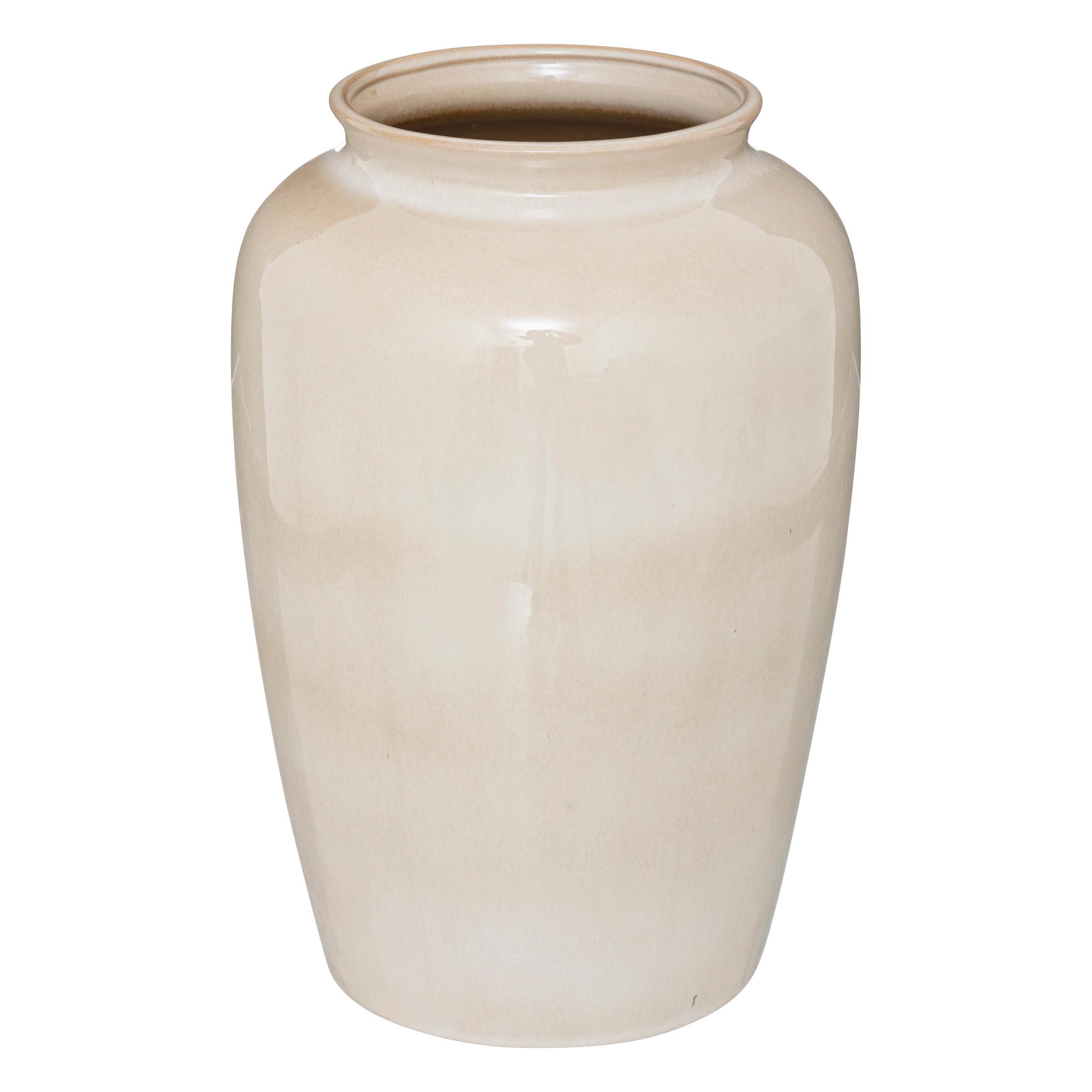 VASE CERAMIQUE REACTIVE SEA VIEW BLANC H.30CM