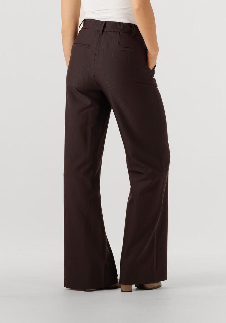 bruine co'couture wijde broek zellacc wide ll pant