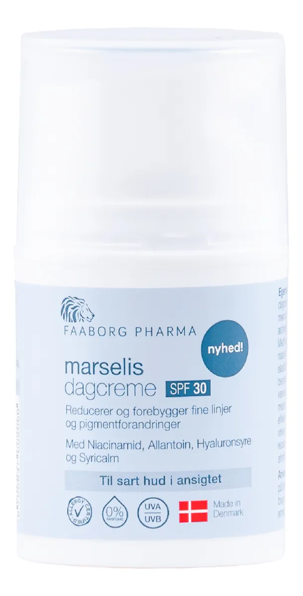 Faaborg Pharma Marselis Dagcreme SPF30 - 50 ml.