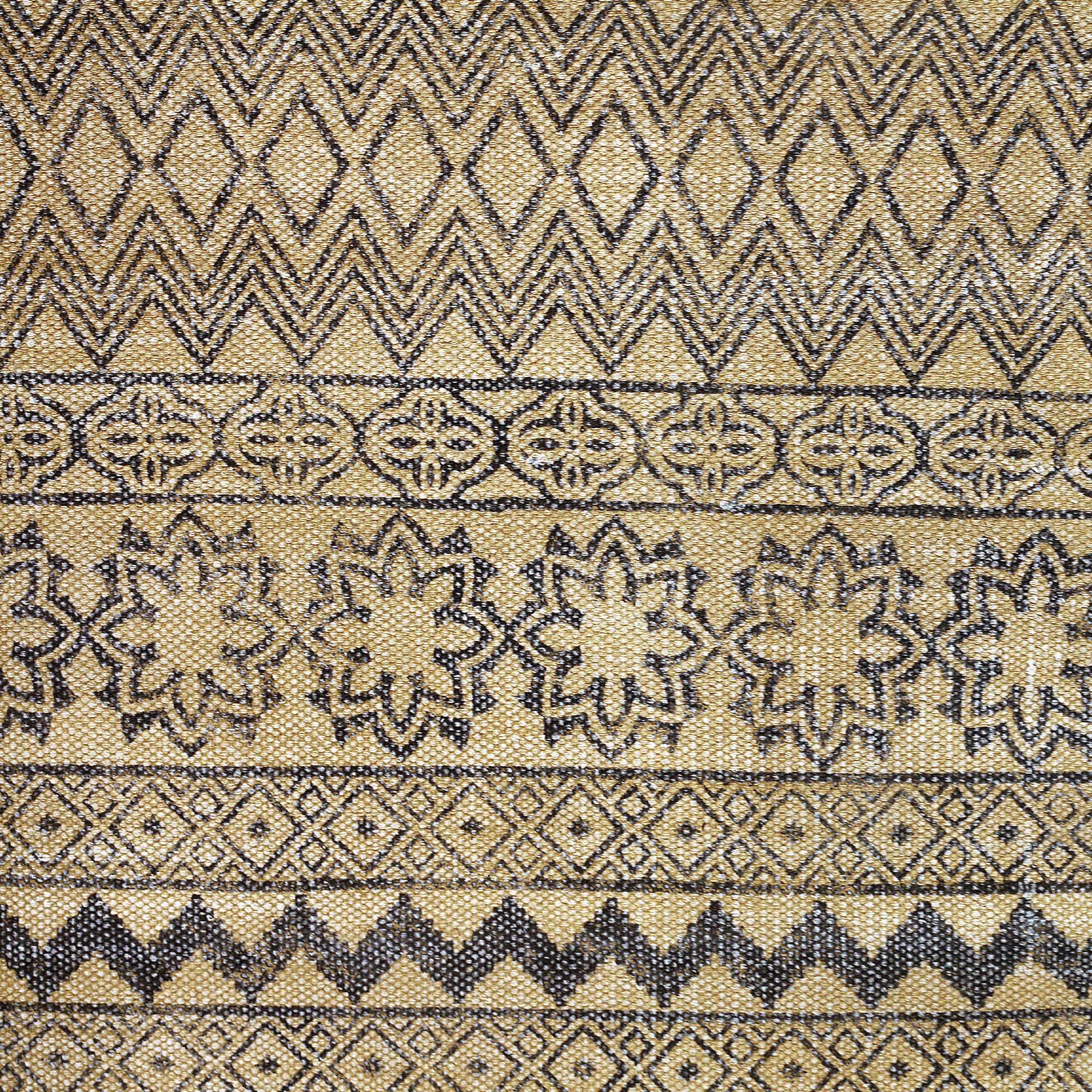 Mini-Rug 'Shiva', handbedruckt, T 60 cm, B 90 cm von fischer's lagerhaus