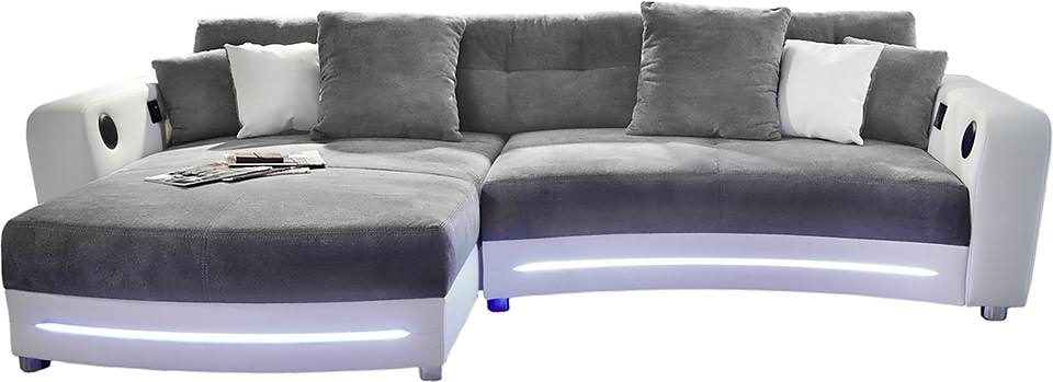 Jockenhöfer Gruppe Ecksofa »Laredo L-Form« inklusive RGB-LED-Beleuchtung und Bluetooth-Soundsystem
