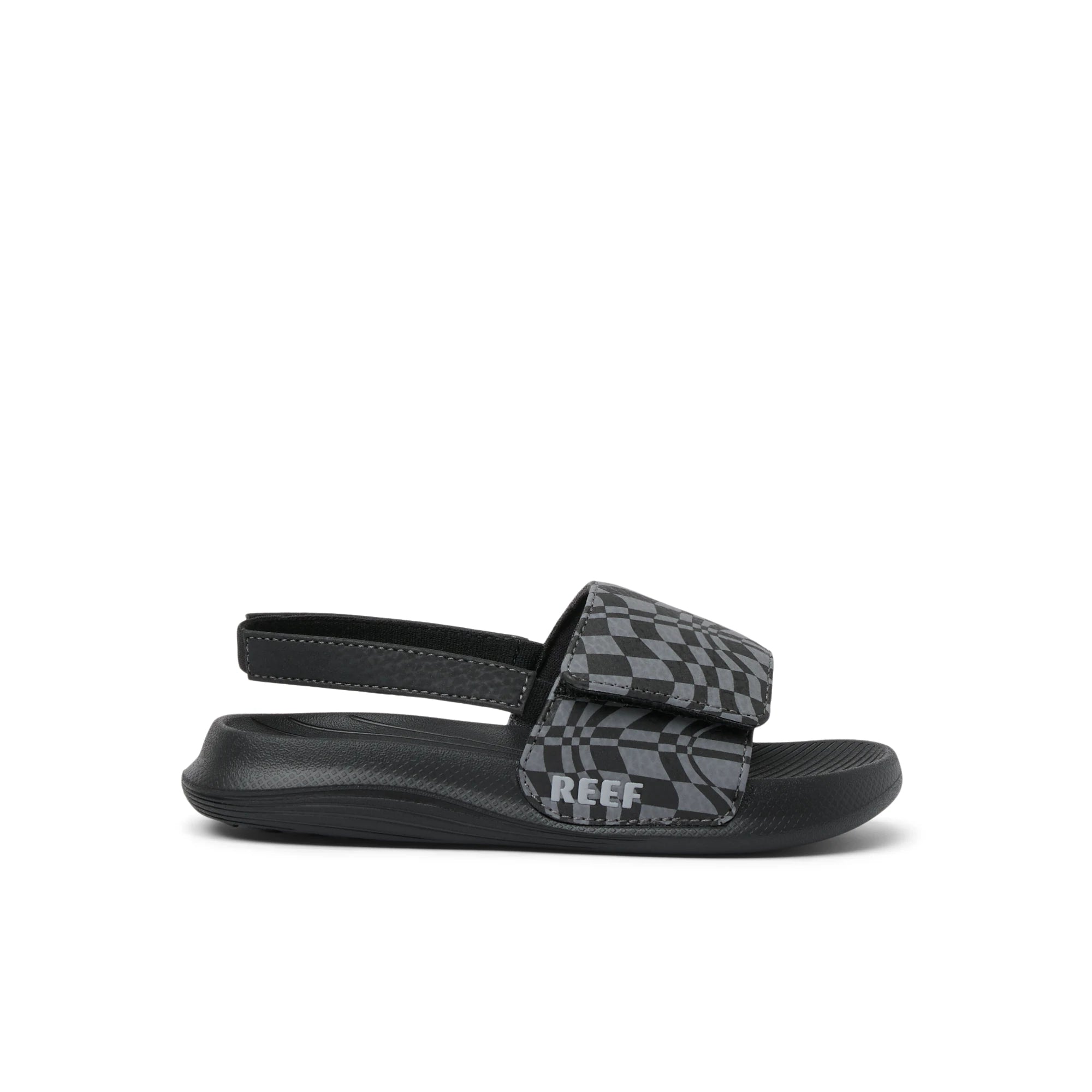 Little Salty Slide Black Swell Checker