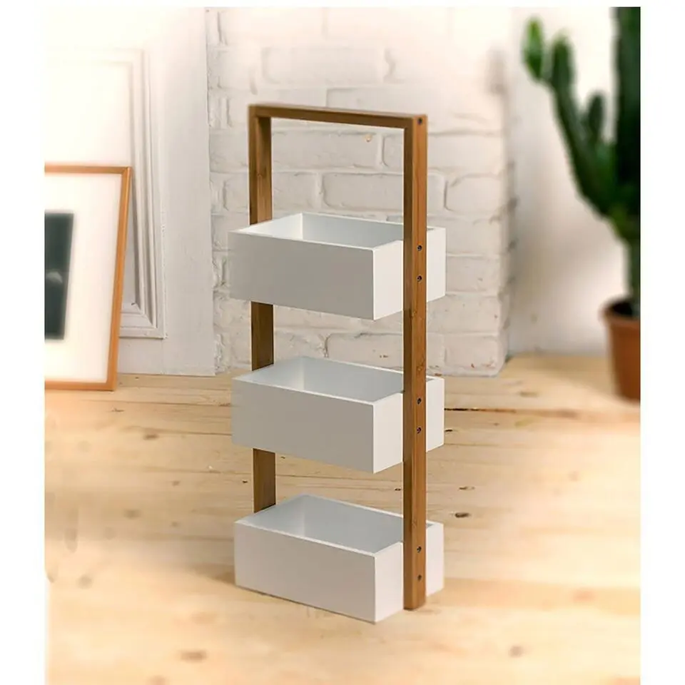 CALICOSY - Rek - Wit - 66x28.5x15 cm