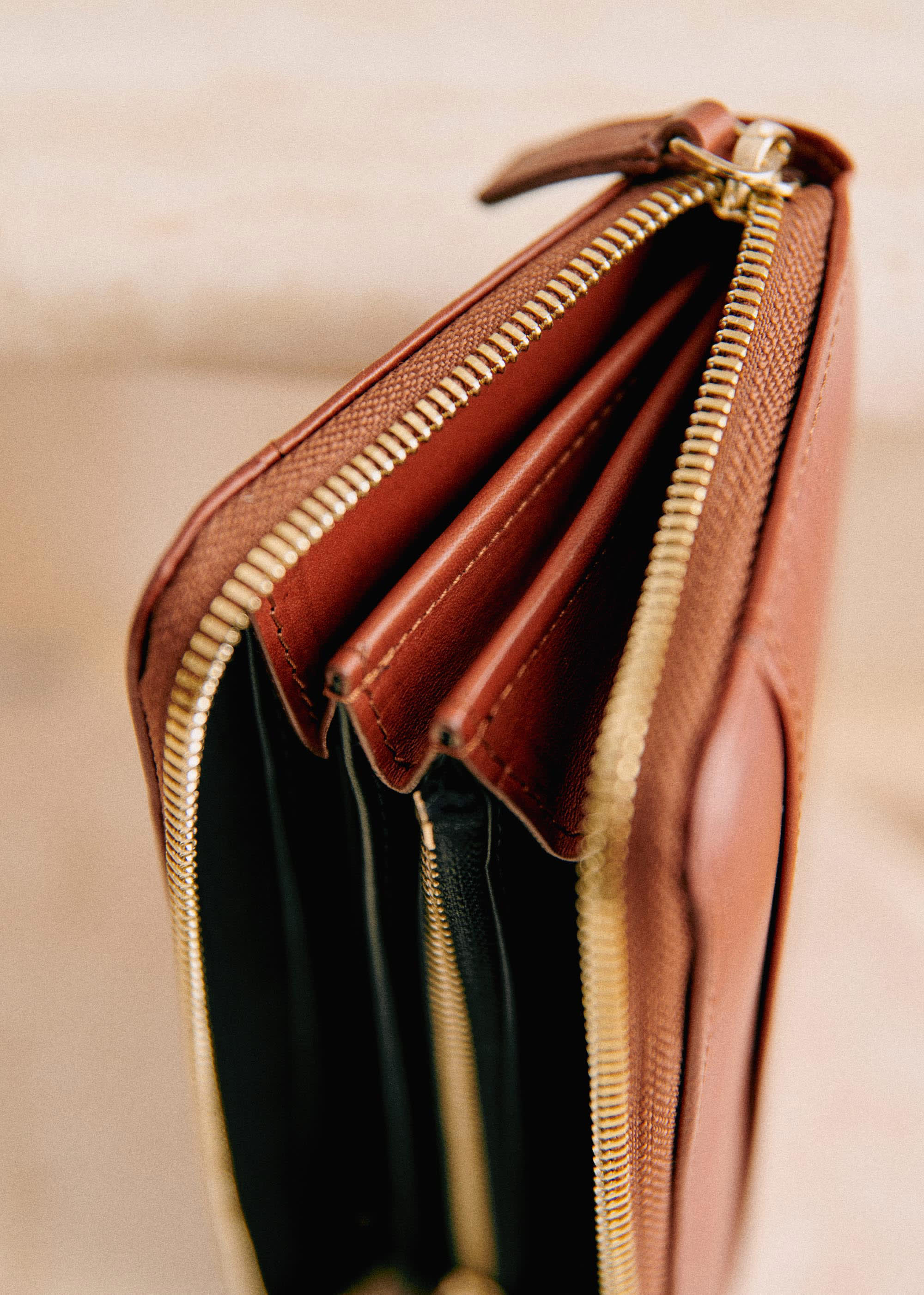 Portefeuille Victoria - Cuir naturel héritage - SACS/NEW SACS Petite Maroquinerie 5906428