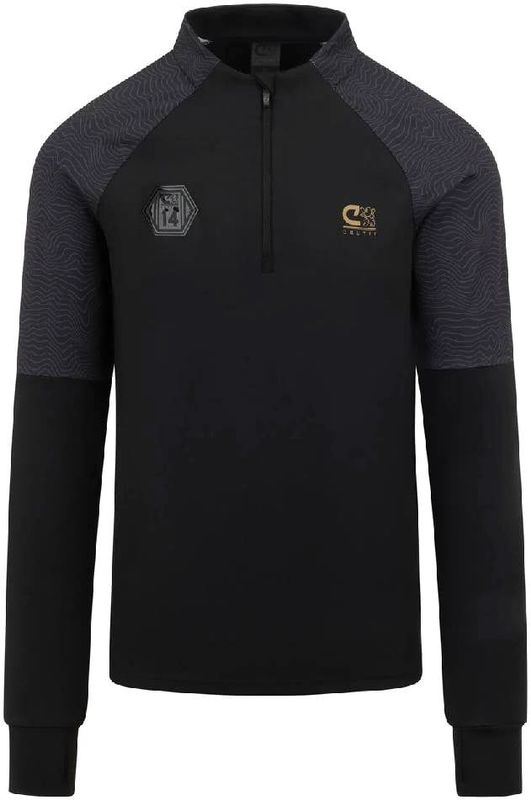 Cruyff - Icon Trainingstrui - Zwart - 1/4-Zip