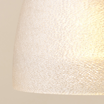 Philips 3D printed hanglamp Industrial three wit Ø20 cm