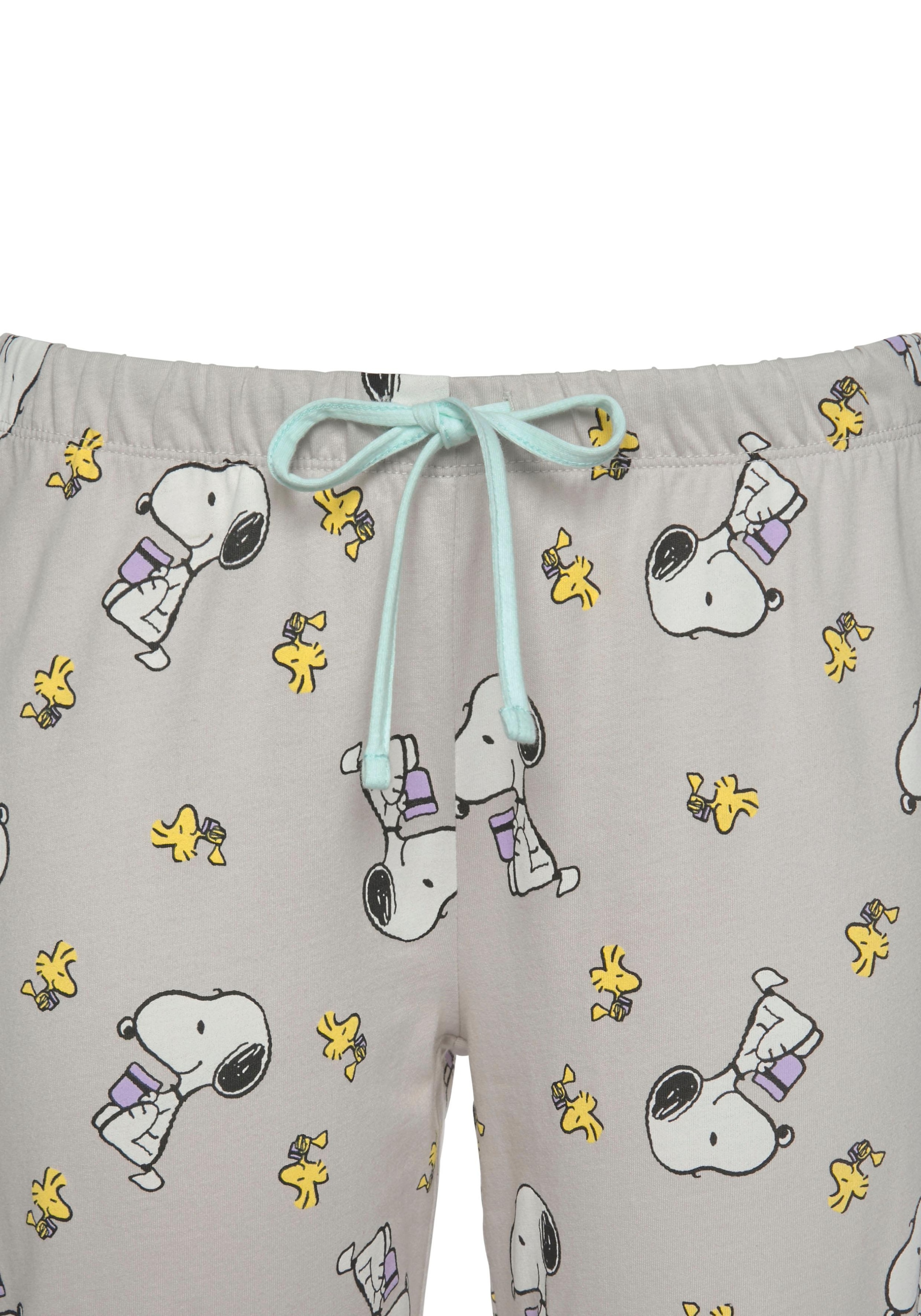 Peanuts Pyjama, 2 Stk. mit Snoopy und Woodstock Druck