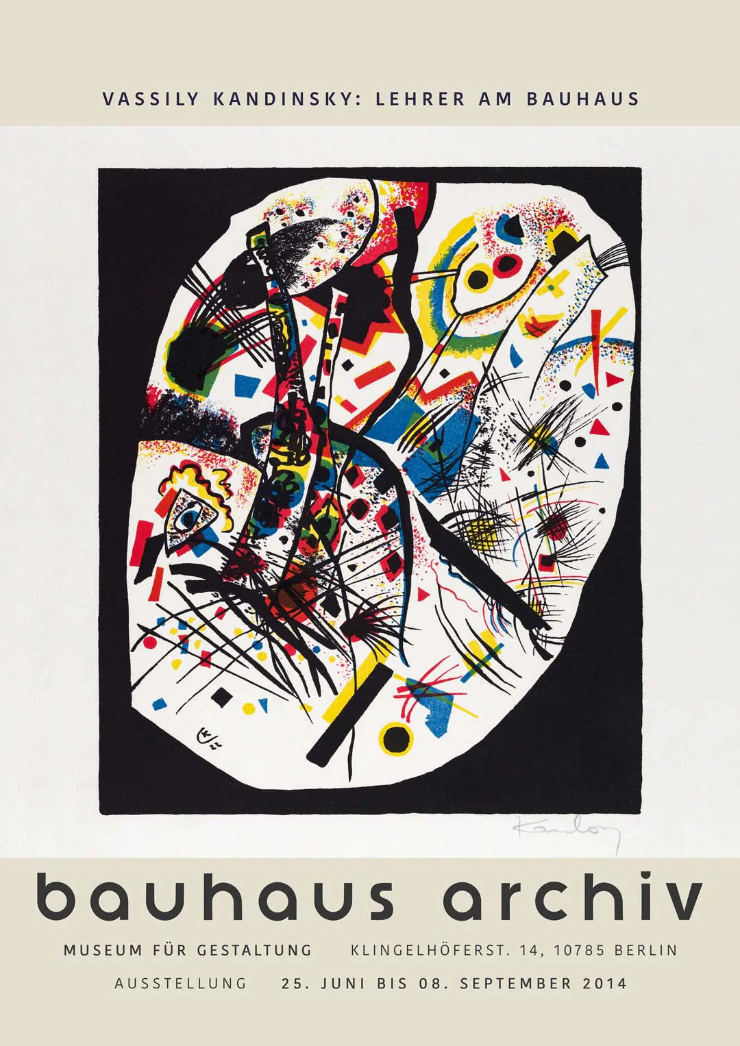 Kleine Welten Nr. 3 von Wassily Kandinsky Ausstellung