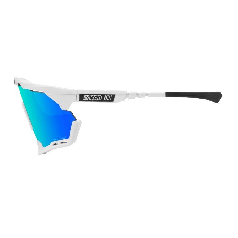 Scicon Aeroshade XL solbriller hvid/ multimirror blå
