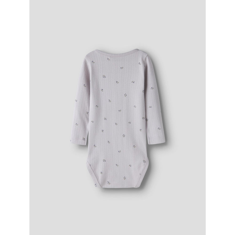 Køb Name It Lilac Marble Nbfberries Ls Body Box