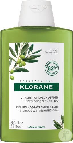 Klorane Quinine & Edelweiss Bio Shampoing Fortifiant & Revitalisant Chute De Cheveux 400ml