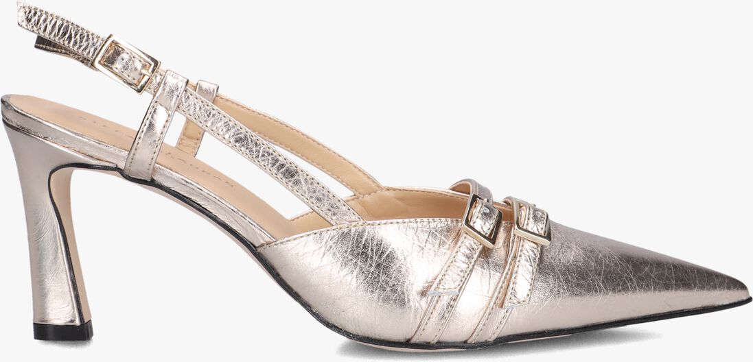 goudkleurig stefano lauran slingbacks 77212