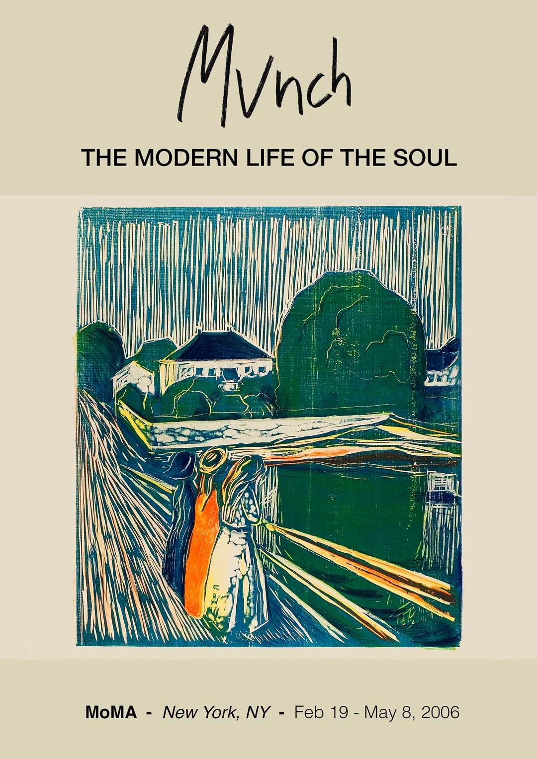 Die Girls on the Bridge Munch Ausstellung
