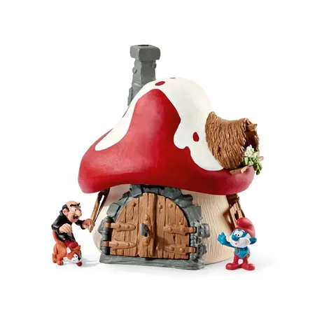 Schleich® 20803 Smurfs - Schlumpf Haus mit 2 Figuren