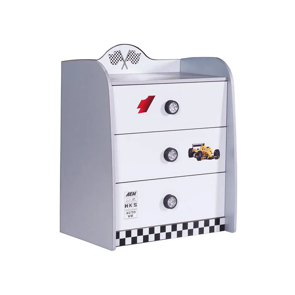 V Power ladekast commode auto Wit