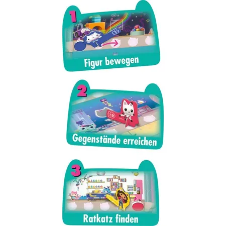 Schmidt Spiele Gabby's Dollhouse, Eine miau-tastische Schnitzeljagd