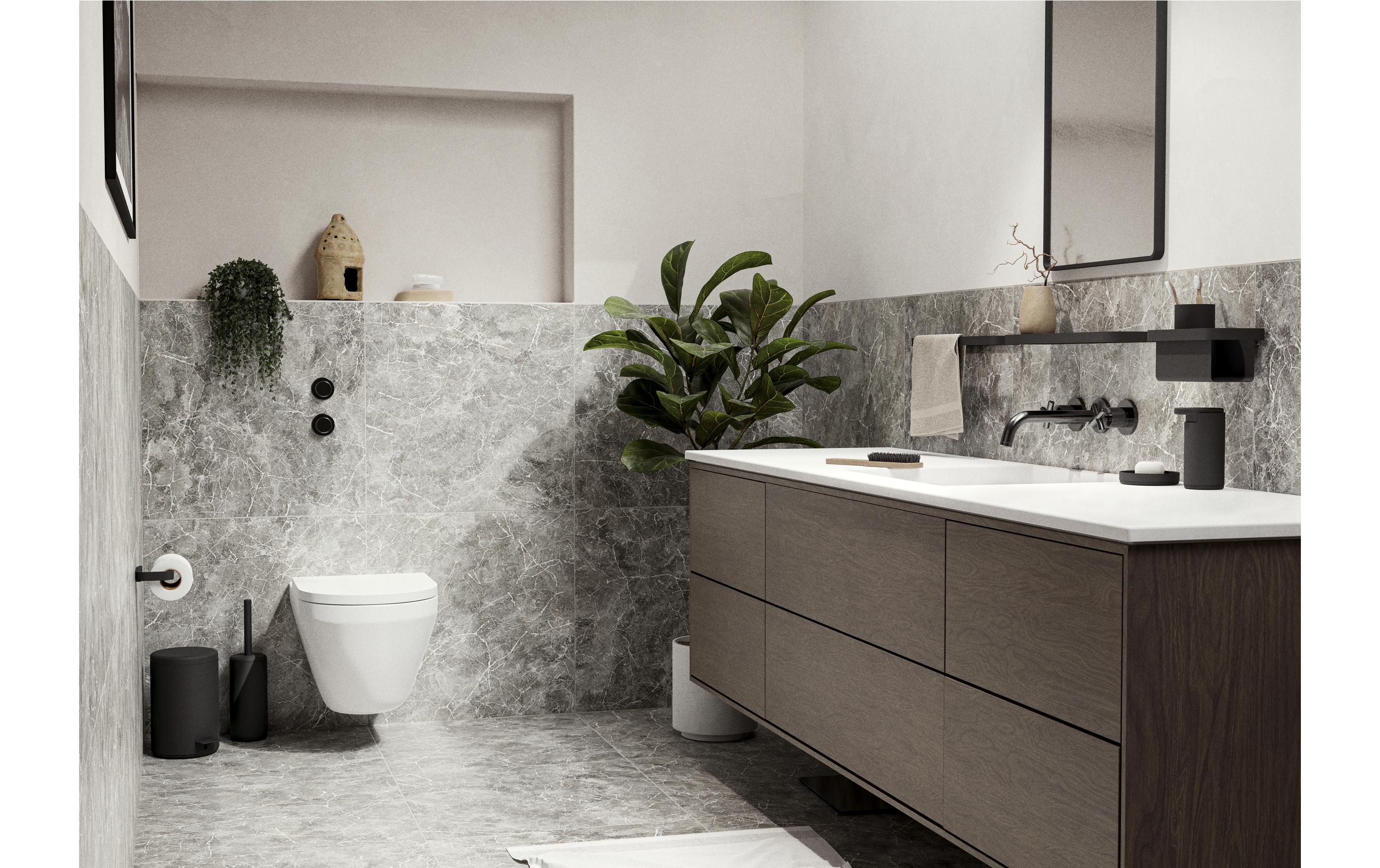Toilettenbürste Rim SchwarzToilettenbürste für das Badezimmer