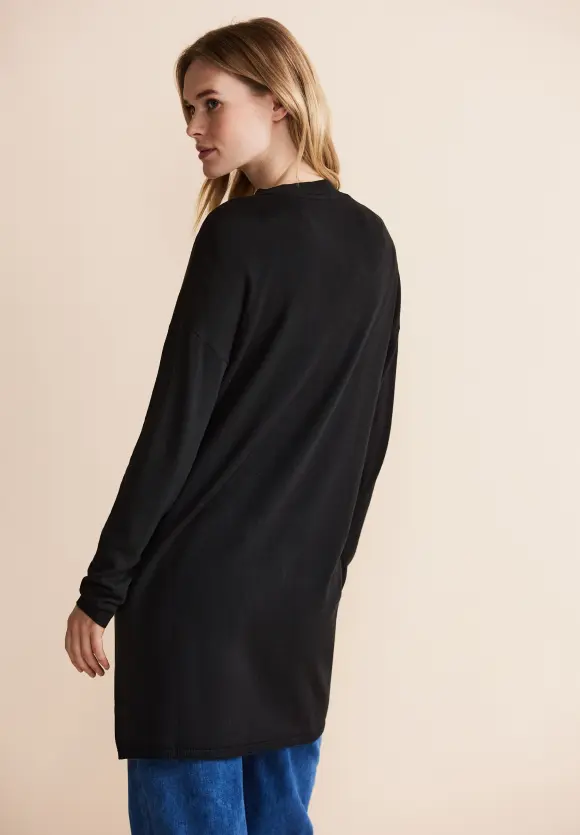 Langer Cardigan - Black