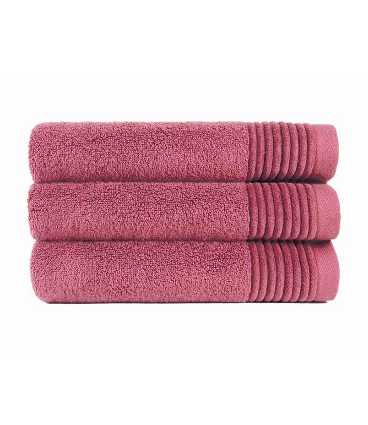 Handdoek Juliet 50x100 cm (set van 2) Roze