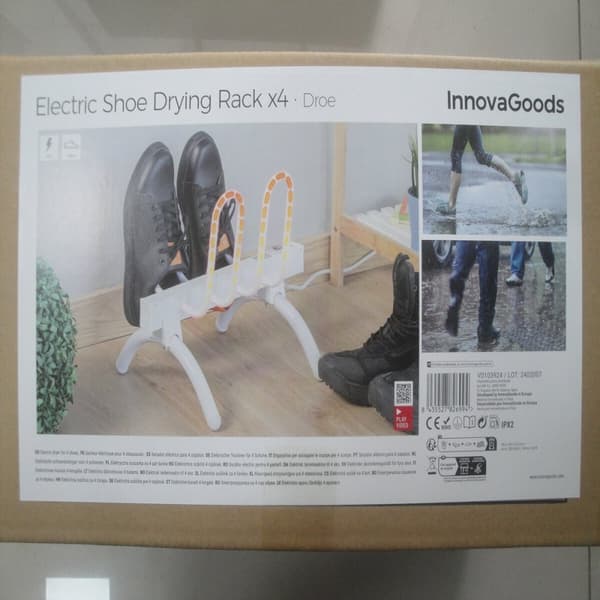 Elektrisk skotørkestativ Droe InnovaGoods 40 W 2 par