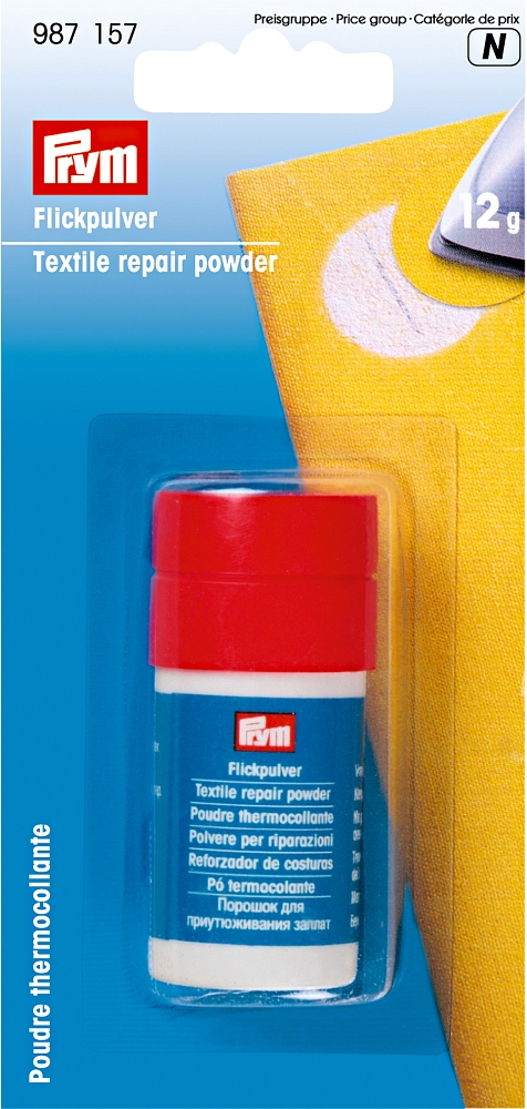 (12g) Nahtfix Flick Pulver Stoff Bügelpulver für Textilien (987157)