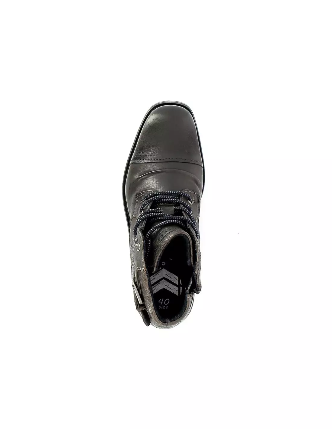 BUGATTI SATURINO - Bottines & boots Darkgrey