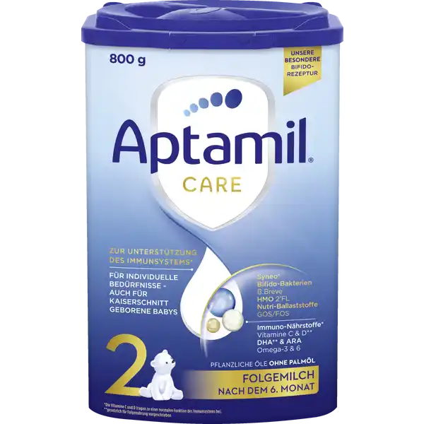 Care 2 Folgemilch nach dem 6. Monat
