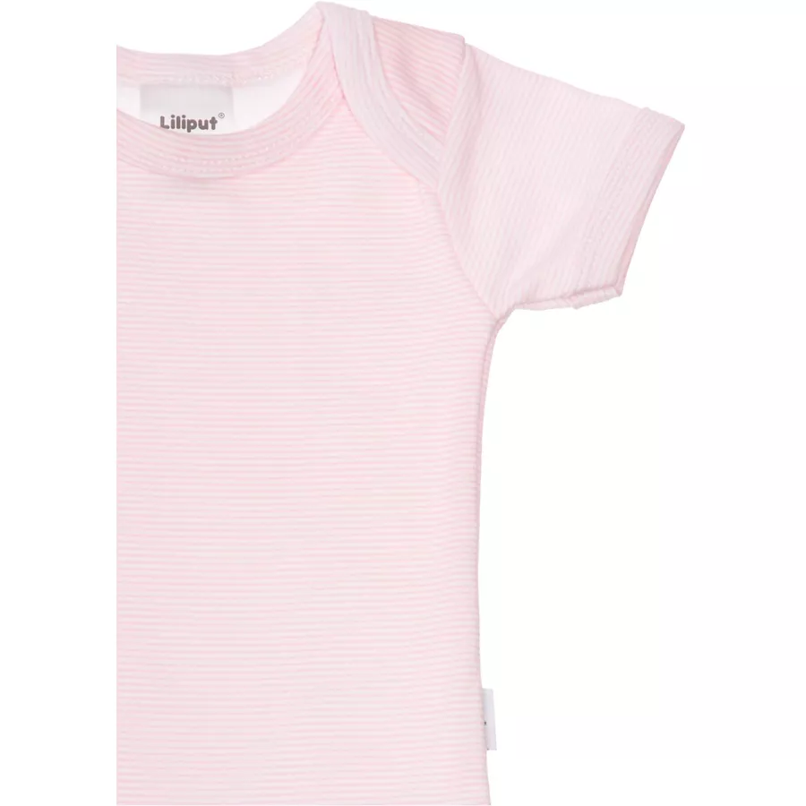 Liliput Kurzarm-Body Rosa Gestreift rosa-weiß gestreift
