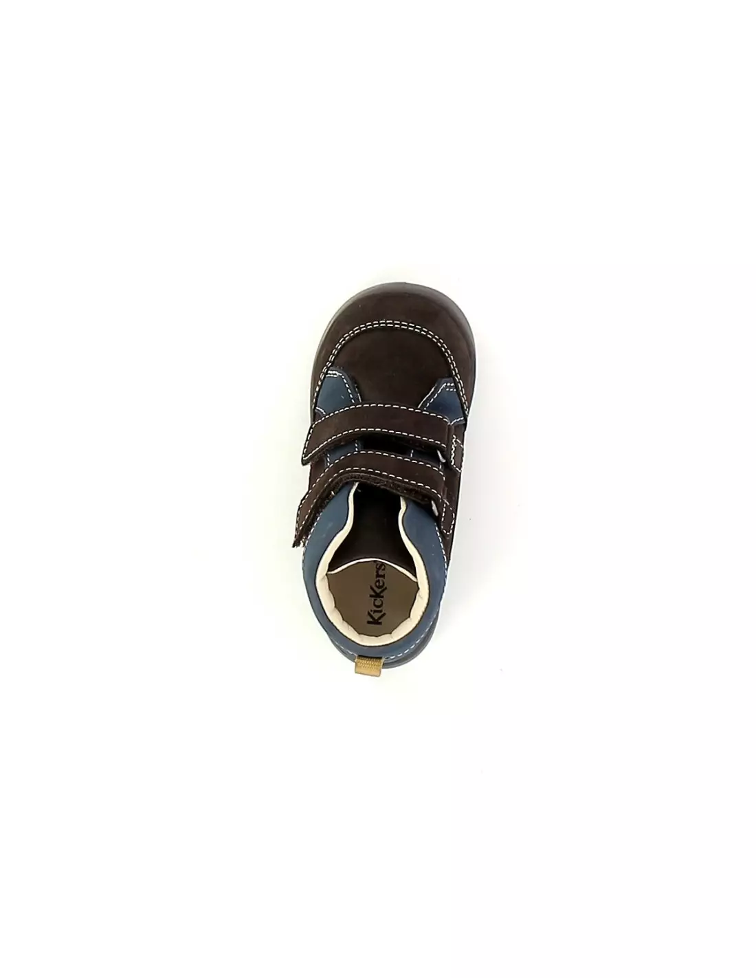 KICKERS KINOP - Baskets Marronfoncé