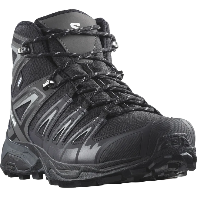 EXVANTAGE MID WATERPROOF  Hikingschuhe Herren Black/Magnet/Sharkskin