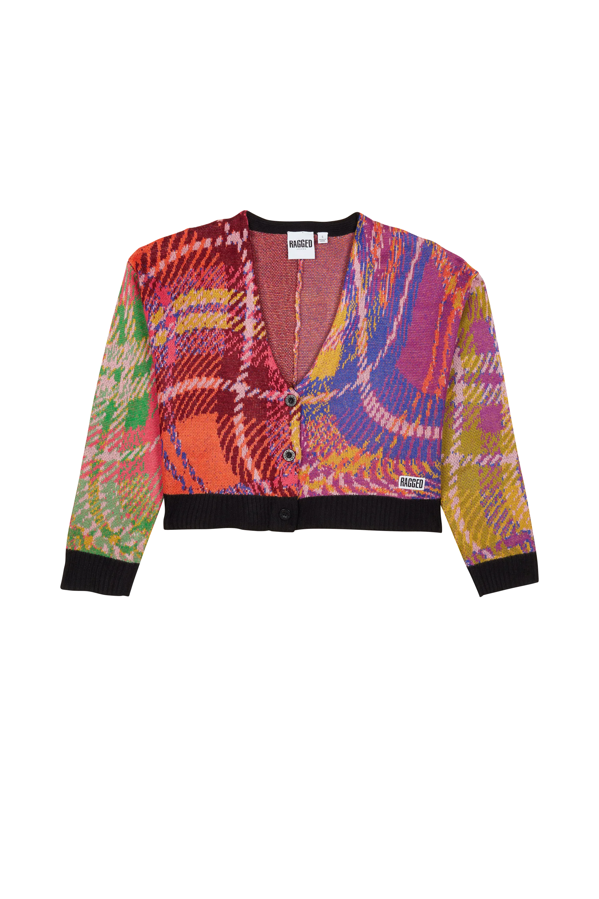 RAGGED PRIEST gilet UNDERGROUND Multicolore