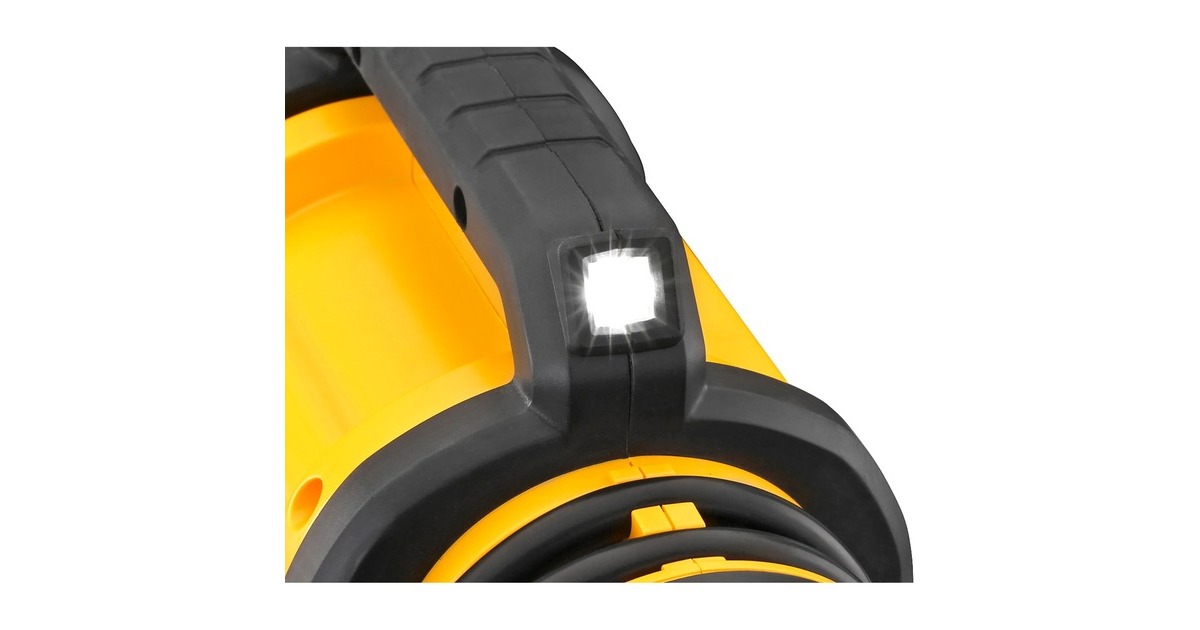 DEWALT18V XR Compacte Luchtpomp DCC018N-XJ  (Geel/zwart, Accu en oplader niet inbegrepen)