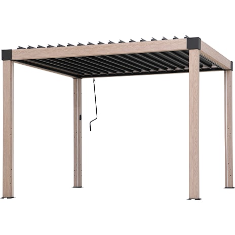 Matterhorn multi pergola 306x306 cm - oak