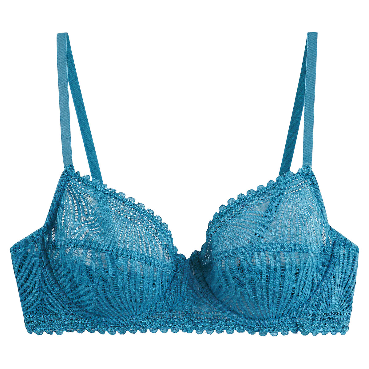 LA REDOUTE COLLECTIONS<br>Soutien Envolvente em Renda, Hibisco